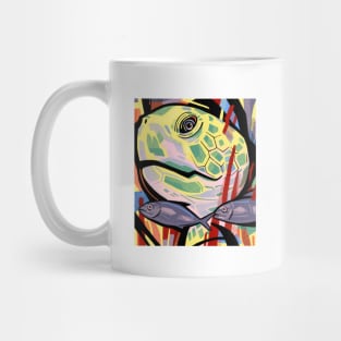 Abstract Sea Turtle Mug